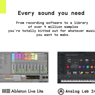 Arturia BeatStep Pro Controller and Sequencer — Aftertouch, Velocity Sensitive, With 2 Independent Melodic Sequencers, Drum Sequencer, 16 Drum Pads, MIDI/CV/Gate I/O and Music Production Software