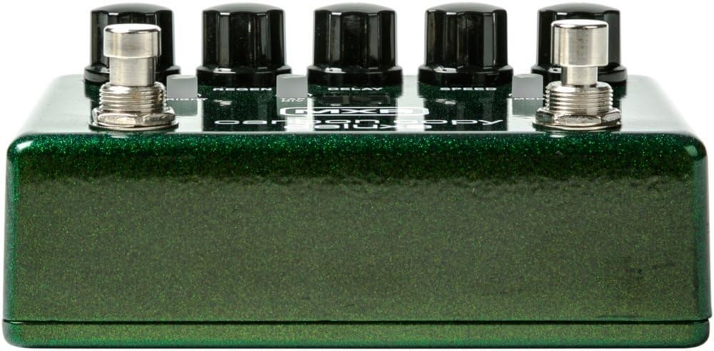 MXR M292 Carbon Copy Deluxe Analog Delay Pedal Bundle with 4 MXR Right Angle Patch Cables