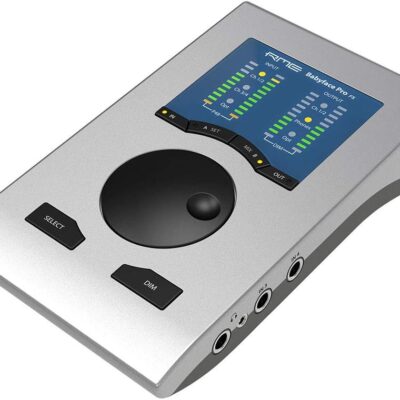 RME Babyface Pro FS 24-Channel Audio Interface with AKG K 240 Studio Pro Headphones, XLR Cable & 10-Pack Straps Bundle