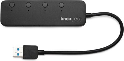 Novation Bass Station II Analog Mono-Synth Bundle with 3.0 4 Port USB Hub (2 Items)