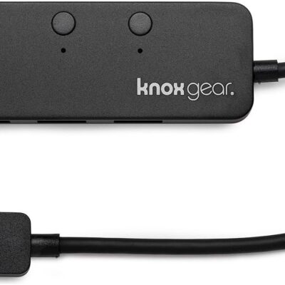 Novation Bass Station II Analog Mono-Synth Bundle with 3.0 4 Port USB Hub (2 Items)