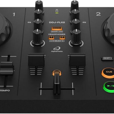 Pioneer DJ AlphaTheta DDJ-FLX2 Compact 2-Channel DJ Controller
