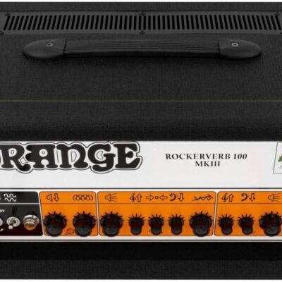 Orange Rockerverb 100 MKIII – 100-Watt 2-Channel Tube Head – Black