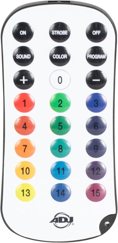 Audiosavings Bundle: (3) American DJ Eliminator Lighting Mega Hex L Par RGBLA+UV LED Wash Up-Light+Remote (3 Items)