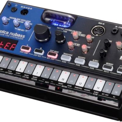 61qJkEQkqL. AC SL1000 Korg Volca Nubass Vacuum Tube Synthesizer Oscillator Circuit w/ 16-step Sequencer and Low-pass Filter