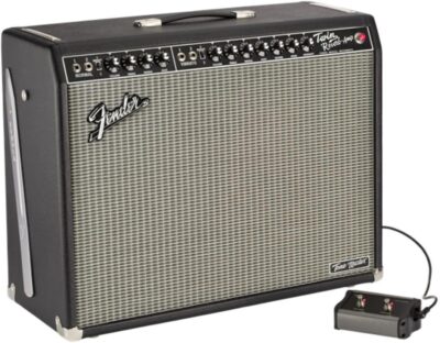 Fender Tone Master Twin Reverb Guitar Amplifier, Black, with 2-Year Warranty