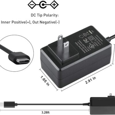 61qtFVb5GL. AC SL1280 GizMac 5V AC/DC Adapter for Softube Console 1 Fader Mk III 3 MkIII Mk3 10-Channel Control Surface DAW Controller 5VDC