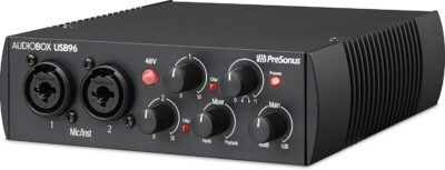 PreSonus AudioBox USB 96 Studio Recording Package with Studio One Pro Software
