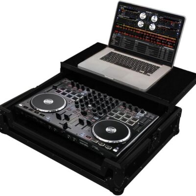 Odyssey FZGSTERMIX8BL Black Label Reloop Terminal Mix 8 DJ Controller Glide Style Case