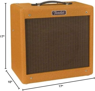Fender Pro Junior IV Guitar Amplifier, Lacquered Tweed, with 2-Year Warranty