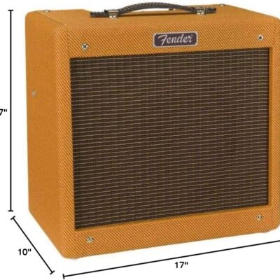 Fender Pro Junior IV Guitar Amplifier, Lacquered Tweed, with 2-Year Warranty