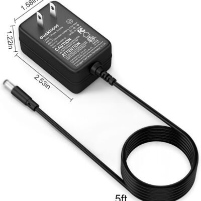 61rQOSWTFLL. AC SL1500 1774358455 8954 AC Adapter for Charging EarthQuaker Devices Avalanche Run Effects Pedal Power Supply Mains PSU, Black