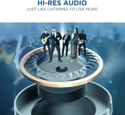 61rXPklyfTL. AC SL1000 1MORE Quad Driver in-Ear Earphones Hi-Res High Fidelity Headphones Warm Bass, Spacious Reproduction, High Resolution, Mic in-Line Remote Smartphones/PC/Tablet – Silver/Gray