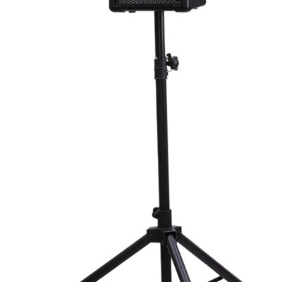 Roland Cube Street EX 4-Channel 50-Watt Battery-Powered Amplifier Bundle with Microphone, Instrument Cable, Batteries, and Austin Bazaar Polishing Cloth