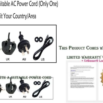 UpBright 19V AC/DC Adapter Compatible with Akai Professional MPC Live MPCLive MPC X MPCX Force Standalone Sampler Sequencer Music Production Center MPC Live II 2 19VDC 3.42A Power Supply Cord Charger