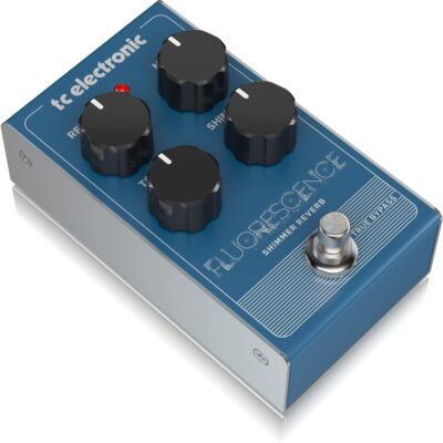 TC Electronic FLUORESCENCE SHIMMER REVERB Shimmering Reverb Pedal with Intuitive 4-Knob Interface for Modern, Ethereal Reverb Sounds