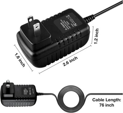 6V AC/DC Adapter Compatible with Reloop Digital Jockey 2 Interface III 3 Master Edition Terminal Mix 2 4 8 Mix2 Serato DJ Controller mix4 mix8 terminalmix4 terminalmix8 6VDC 6.0V Power Supply