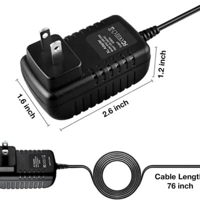 6V AC/DC Adapter Compatible with Reloop Digital Jockey 2 Interface III 3 Master Edition Terminal Mix 2 4 8 Mix2 Serato DJ Controller mix4 mix8 terminalmix4 terminalmix8 6VDC 6.0V Power Supply