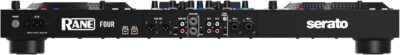 RANE FOUR Stems DJ Controller with 4 Decks, 8.5 Jog Wheels with Displays, Mixer with Internal FX, Serato DJ Pro and Pitch n Time Included