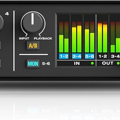 MOTU M6 6×4 USB-C Audio Interface with Studio-Quality Sound