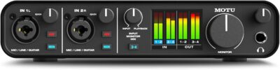 MOTU M4 4×4 USB-C Audio Interface