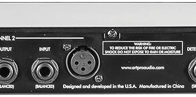 ART SCL2 Dual/Stereo Compressor/Limiter Expander/Gate, Black (SCL-2)