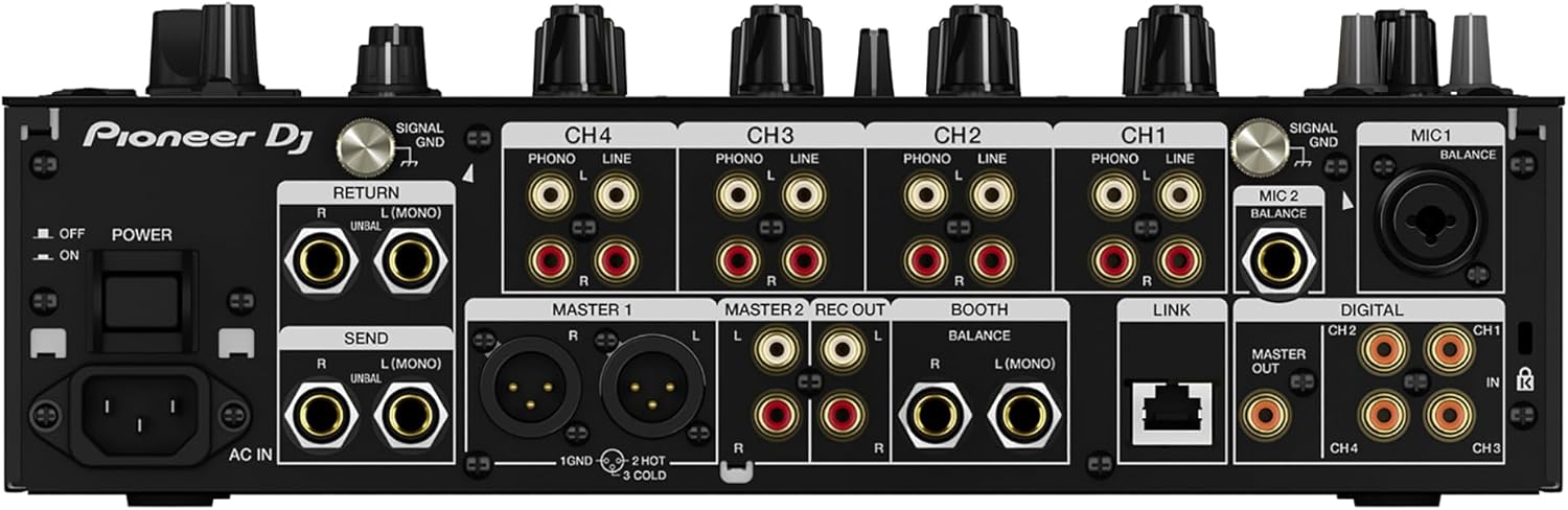 Pioneer DJ DJM-900NXS2 4-Channel Professional DJ Mixer