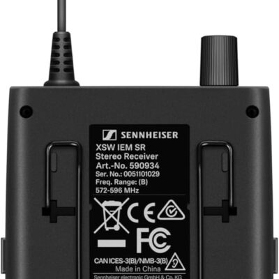 Sennheiser XSW-IEM Wireless In-ear monitor System A Band,Black
