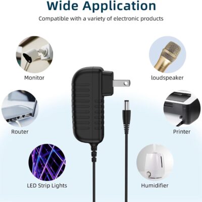 AC Adapter Compatible with Chase Bliss Audio Thermae Analog Delay Pedal Charger Power Supply