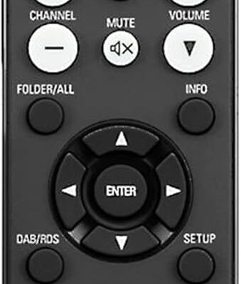 Denon D-M41 Home Theater Mini Amplifier and Bookshelf Speaker Pair – Compact HiFi CD Stereo System with Speakers, FM/AM Tuner, Wireless Bluetooth Amplifier | Perfect for Small Rooms and Home Cinema