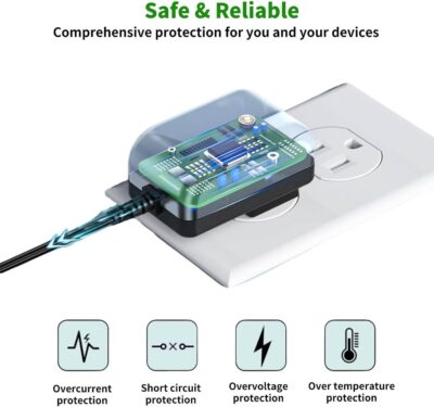 AC Adapter Charger Compatible with Line 6 XD-V75 Digital Wireless Receiver Power Supply Cord Mains PSU