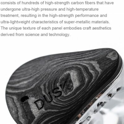 Moondrop x Crinacle Dusk IEMs 2DD+2BA+2Planar Earphones with 0.78 2 Pin 3.5mm/USB-C Plug