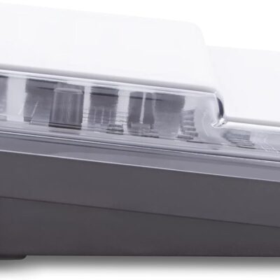 Decksaver Super Strong Polycarbonate Custom Fit Cover Compatible with Roland SH-4D Synthesizer, Groovebox Dust Cover for Travel and Everyday Protection