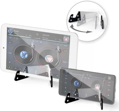 Hercules DJControl Mix – Bluetooth Wireless DJ Controller for Smartphones (iOS and Android) – dJay app – 2 Decks, White