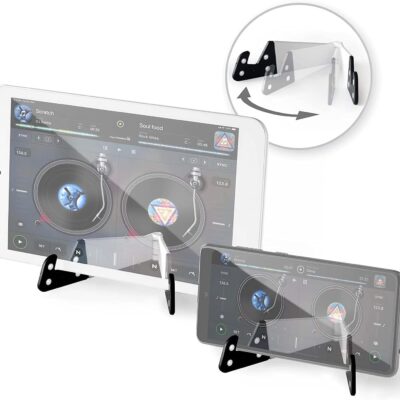 Hercules DJControl Mix – Bluetooth Wireless DJ Controller for Smartphones (iOS and Android) – dJay app – 2 Decks, White