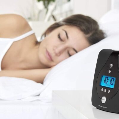 Sound Oasis Tinnitus Sound Therapy System, 24 Dr. Developed Sounds, Manage Tinnitus, Sleep Enhancement Lulls You to Sleep, Ear Ringing & Noise Relief, Privacy, Alarm w/Chime, Auto-Off Sleep Timer