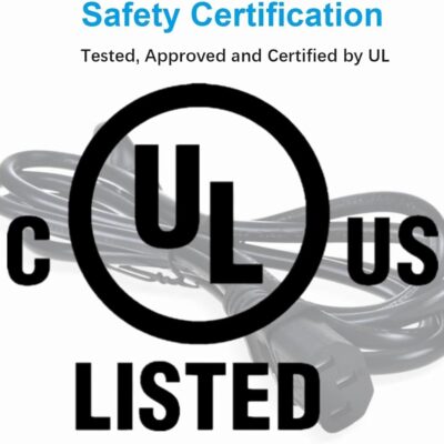 61zw9WJhJ7L. AC SL1500 Replacement 5ft UL AC Power Cord Compatible with Stanton STR8-150 M2 ST.150 M2 T.62 M2 DJ Turntable PSU