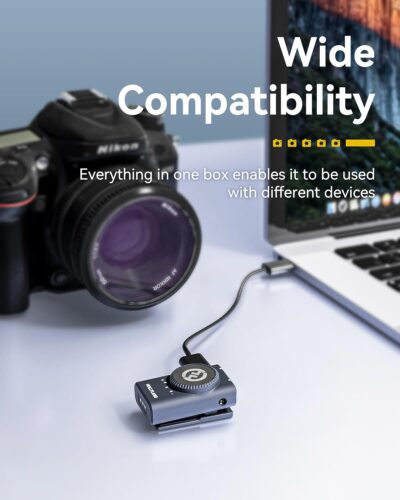 Hollyland Lark M2 Wireless Lavalier Microphone for Camera PC Laptop Phones, Mini Lapel Microphone Wireless, 48KHz 24Bit, 1000ft Range, Noise Cancellation, 30H Battery for Video Recording, Streaming