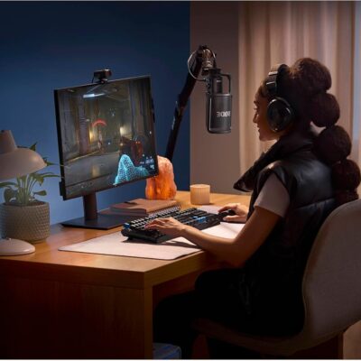 71 JnodcfML. AC SL1500 Rode NT-USB+ Versatile Studio-Quality USB Microphone with StreamEye Microphone Boom Arm and Polishing Cloth