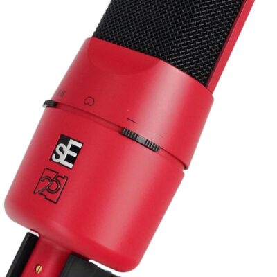 Audiosavings SE Electronics X1 A Bundle: 2C Large Diaphragm Condenser Microphone with 100 Hz Filter & -20 dB Pad, Isolation Pack Metal Pop Filter Shock Mount, Cardioid, 48V, 2-Items