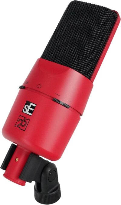 Audiosavings SE Electronics X1 A Bundle: 2C Large Diaphragm Condenser Microphone with 100 Hz Filter & -20 dB Pad, Isolation Pack Metal Pop Filter Shock Mount, Cardioid, 48V, 2-Items