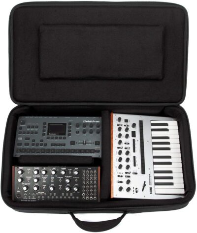 Analog Cases 37-Key Keyboard Travel Bag – Fits Akai MPC Key 37 / Sequential Take 5 / Oberheim TEO-5 / Behringer VC340 / Roland Jupiter XM & JD-XI/Virus TI2 / Modal Argon8 & Cobalt8
