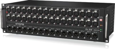 Midas DL32 32 Input, 16 Output Stage Box with 32 Midas Microphone Preamplifiers, ULTRANET and ADAT Interfaces