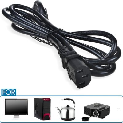 PKPOWER 5ft AC Power Cord for Stanton STR8-150 M2 ST.150 M2 T.62 M2 DJ Turntable PSU