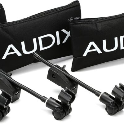 AUDIX D2 Trio Dynamic Microphone 3-Pack for Kick Drums, Toms, and Bass Instruments