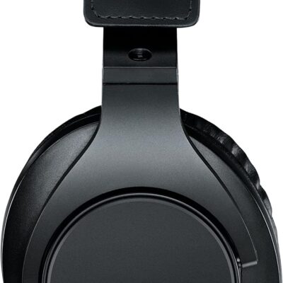 Shure SRH440A Professional Over-Ear Wired Studio Headphones – Monitoring & Recording Headphones with Enhanced Frequency Response, Adjustable & Collapsible Design, Works with All Audio Devices, Black
