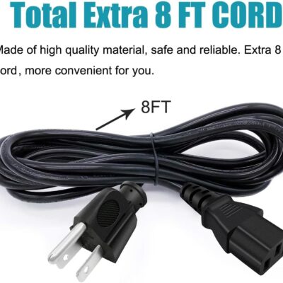 712ezf2FszL. AC SL1500 3 Prong Power Cord Replacement for Kemper Profiler Rackmount Amp Head CG001Q4 CG00XJ1 AC IEC C13 Power Cable