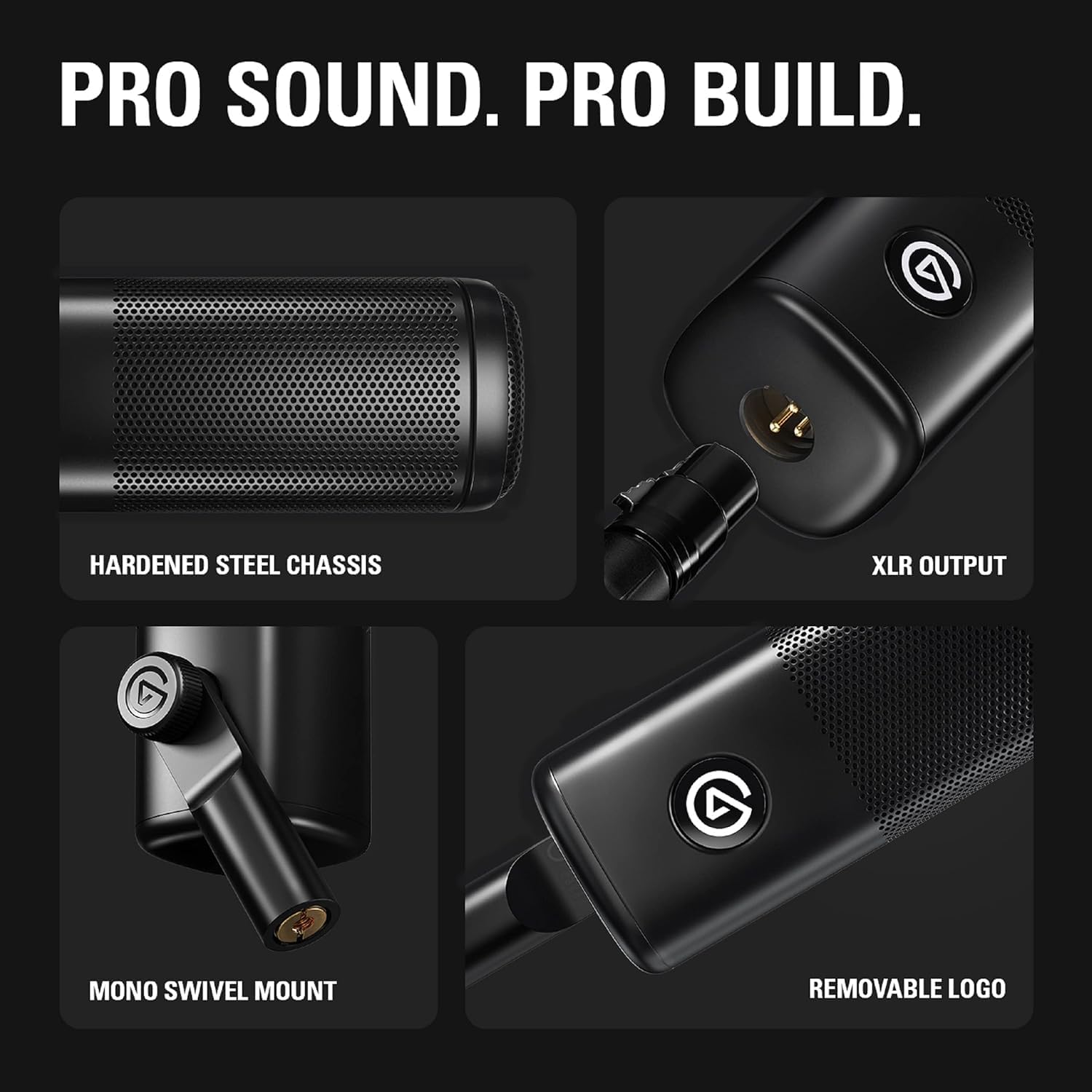 Elgato Wave DX – Dynamic XLR Microphone, Works with Any Interface, for Mac, PC – Doom (Renewed)