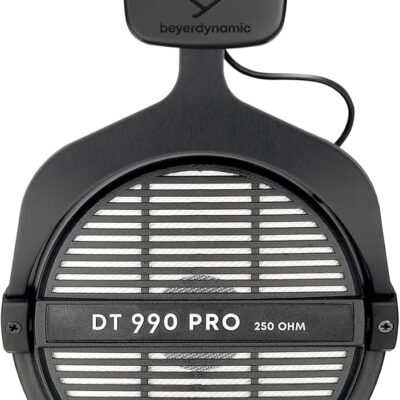 beyerdynamic DT 990 Pro 250 ohm Over-Ear Studio Headphones for Mixing, Mastering, and Editing