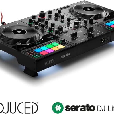 713JmXa0LL. AC SL1500 Hercules DJControl Inpulse 500 Professional DJ Controller Studio Bundle with 3.5 Powered Monitors, DJ Headphones, RCA/TRS Cables & DJ Software – Complete Laptop DJ Mixing & Performance Kit